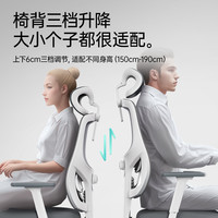 HBADA/黑白调 人体工学设计 人体工学椅