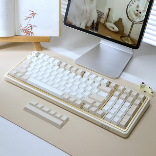 varmilo阿米洛迷你洛98%机械键盘星之砂 三模热插拔蓝牙游戏办公 凯华臻悦轴（40gf 顺滑 HiFi） 【星之砂】99键 三模热插拔RGB 有线+蓝牙+2.4G