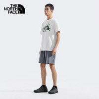 北面（The North Face）短袖T恤男女同款户外休闲宽松圆领透气半袖上衣25春夏新品|8D7W FN4/  /175