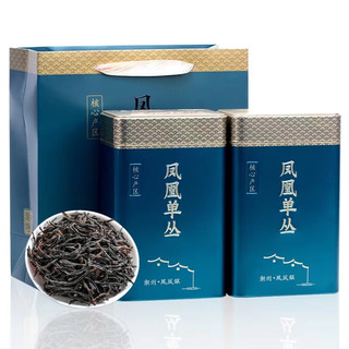 京香农潮州凤凰单丛玉兰香凤凰山老枞春茶碳培蜜香浓香工夫茶罐装500克 玉兰香 250g*2罐