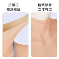 艺容 无痕款男用硅胶义乳假胸性感假胸部仿真女主播伪女娘超大假乳房 E罩杯--自然无痕抖动款
