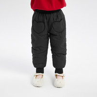 Deesha Mini 笛莎女童保暖裤子2025冬装新款儿童宝宝长裤甜美可爱束脚羽绒裤厚