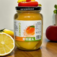 黄桃雪梨什锦新鲜水果罐头510gX4罐即食休闲零食