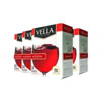 百乐莱 VELLA 红酒vella美国原盒红葡萄酒5L盒装勃艮第