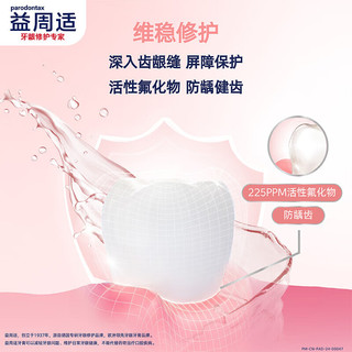  parodontax/益周适 不含酒精 牙龈修复漱口水  300ml*2