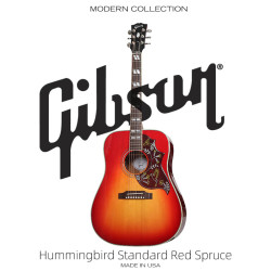 Gibson 吉普森蜂鸟Standard Red Spruce阿迪朗达克面板限量款电箱木吉他