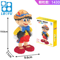 芙号 小猪佩奇 拼插积木 匹诺曹