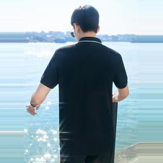  PEACEBIRD/太平鸟 创意刺绣 男士Polo衫
