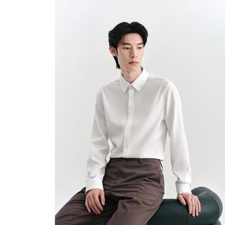【垂顺细腻】男装春款修身斯文衬衫内搭休闲男式衬衫