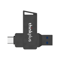 联想 （Lenovo）USB3.1全金属U盘TU100 高速读写大容量优盘可刻字企业LOGO MU251 手机U盘+企业 64G