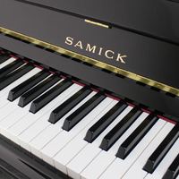 三益 SAMICK 钢琴 印尼原装进口 家用考级专业立式钢琴 SK系列SK122M黑色