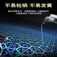 HZIB/赫巴兹平底锅304煎蛋平底锅加厚加热节能燃气灶电磁炉通用 【304】平底煎锅无盖30cm