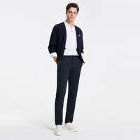 九牧王【防皱 凉感】易打理西裤男裤2025夏季薄款弹力商务西装裤子 藏青色+修身版+TA2DB20132 28 码165/70A(2.16)尺72cm