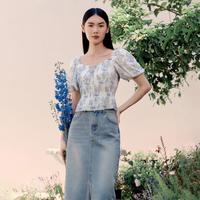 伊芙丽衬衫女装2024高级感夏装