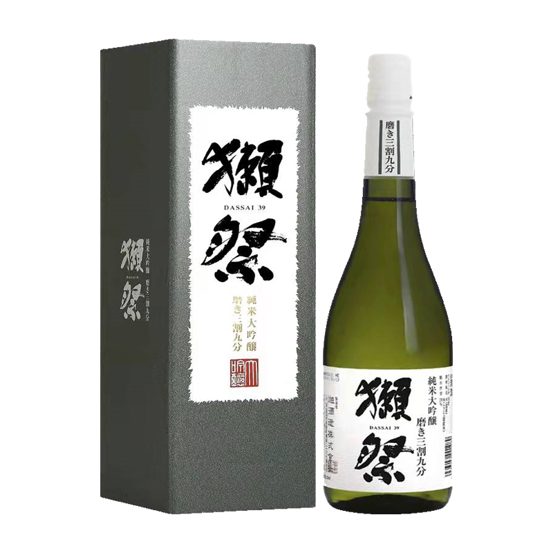 【720ml礼盒装】Dassai獭祭39三割九分日本清酒单双瓶礼盒装