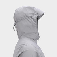 凯乐石男子防晒衣UPF50+透气弹力户外休闲皮肤衣 浅云灰 2XL