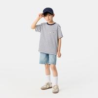 【大小童同款】Gap男女童2025夏季款小熊纯棉短袖T恤儿童767131