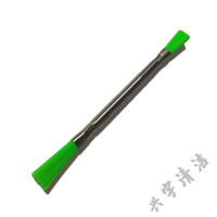 笔刷双头缝隙刷洗衣机底盘刷家电清洗用刷 不锈钢长毛刷硬毛刷