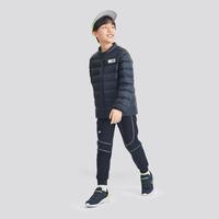 SKECHERS/斯凯奇 轻盈不闷脚 男中大童运动鞋 海军蓝色/柠檬色 36