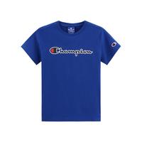 Champion【品牌】儿童纯棉短袖T恤夏季时尚简约百搭美式运动潮牌印花