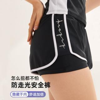 游泳衣女士分体泳衣柔软舒适好搭透气短袖平角泳装游泳馆训练服