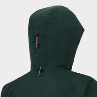 凯乐石MONT X全天候硬壳冲锋衣户外暴雨防水专业登山服外套男女款 单冲-夜影绿【 MONT X】 2XL