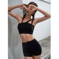 瑜伽裤女夏高腰三分运动裤女收腹提臀高腰芭比短裤外穿鲨鱼裤