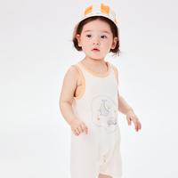 抑菌环保宝宝连体衣婴儿包屁衣哈衣爬服男童女童夏装清新连体服