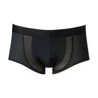 CW-X 华歌尔CW-X男士运动内裤网眼透气吸汗速干防臭抗菌弹力低腰平角裤