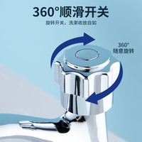 科固（KEGOO）单冷面盆水龙头洗脸盆洗手池 卫生间浴室柜台盆龙头黄铜主体K1009