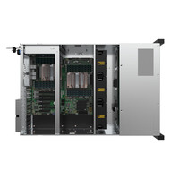 国鑫4U12盘4卡GPU机箱 热插拔服务器存储机箱  12G背板 SATA SAS4U12盘 RMC4104G-670-HS 国鑫4U机箱+1200W冗余电源+冗余电源背板