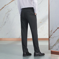 柒牌西裤男2025春夏季商务百搭直筒西装长裤【高端系列】0870 深灰 32