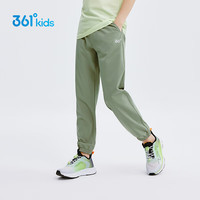  361° 速干 儿童长裤  木野绿 140