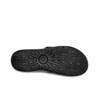 夏季男士凉鞋平底简约沙滩凉拖鞋男鞋1158090黑色