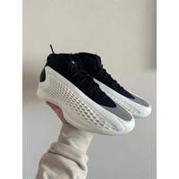 缀樱爱德华兹一代篮球鞋华子1代AE1蓝黑色男子减震防滑耐磨实战运动鞋 黑灰 41