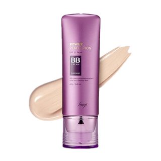 韩国 The Face Shop 菲诗小铺紫色清透BB霜保湿防晒遮瑕强裸妆好