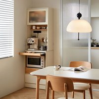 林氏家居 餐边柜靠墙一体柜子储物柜客厅茶水柜林氏木业理想家系列UD2T