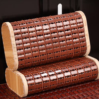 映季 枕头夏季麻将凉席竹子空心枕头夏天冰凉睡眠颈椎枕芯木质成人整头 碳化色空心竹枕