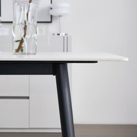 全友家居岩板餐桌轻奢现代小户型餐桌椅组合一桌四椅长方形家用吃饭桌