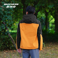 斯凯奇outlets男士运动休闲连帽三合一摇粒绒防水透气冲锋衣 爱尔兰奶油色/028R S