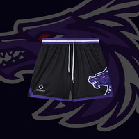 准者速干针织五分裤男夏季十二生肖薄款宽松休闲跑步运动篮球短裤