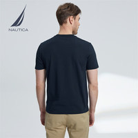 NAUTICA/诺帝卡 纯棉 男士短袖T恤