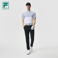 FILA/斐乐 高尔夫运动基础拼色 男士针织短袖衫