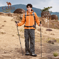 CAMEL骆驼碳纤维登山杖专业户外手杖超轻伸缩折叠徒步男女爬山装备拐杖