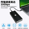乐扩 USB4/雷电转10G双光口SFP+网卡兼容雷电3/4 适用于苹果MAC M4免驱