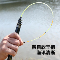 迷你小矶钓竿软尾小矶杆海杆 超短便携钓鱼竿海竿套装 SY3000金属轮套装+大礼包 2.7米