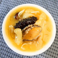 往牧佛跳墙 鲍鱼海参花胶 预制菜加热即食