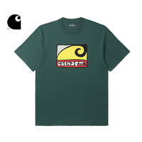 carhartt WIP 男士短袖T恤 卡通风LOGO印花 CHXTEF23I122L