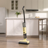 京蛙彩色洗地机家用除菌自清洁无线贴边吸拖洗一体机