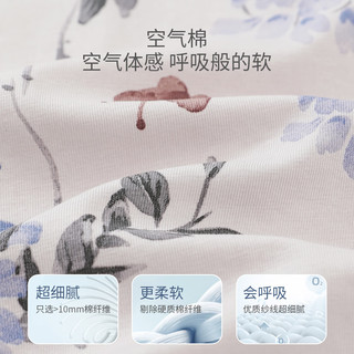 巴厘小猪女宝宝头巾夏季薄款百搭包头三角巾新中式小女孩发饰系带女童头饰 紫藤漫舞 39cm*17cm